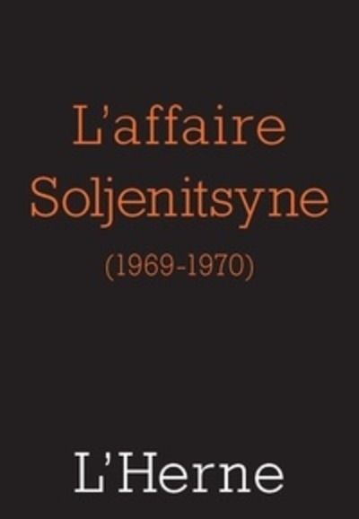 L'affaire Soljenitsyne