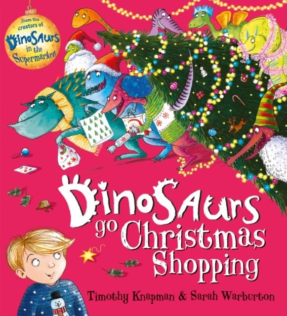 Dinosaurs go Christmas Shopping