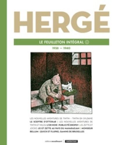 Hergé, le feuilleton intégral - Volume 8, 1938-1940