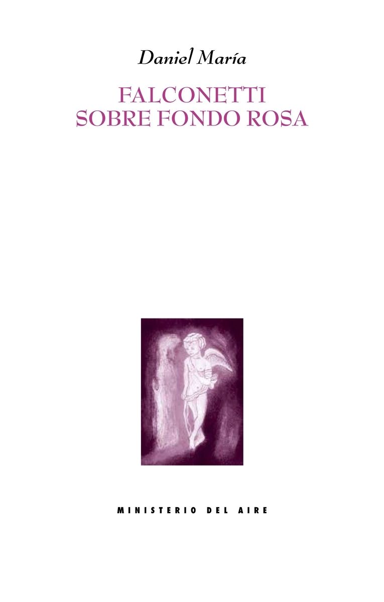 Falconetti sobre fondo rosa