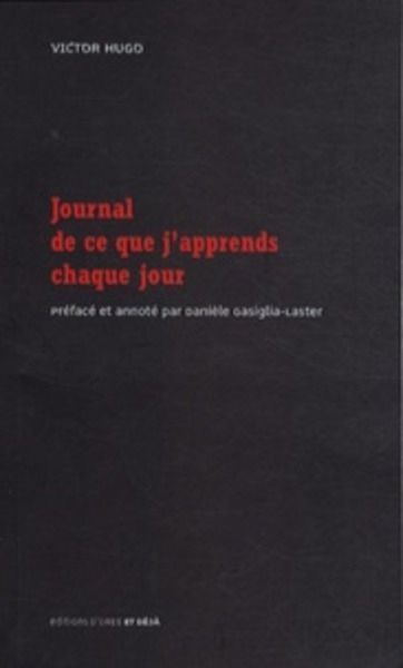 Journal de ce que j'apprends chaque jour