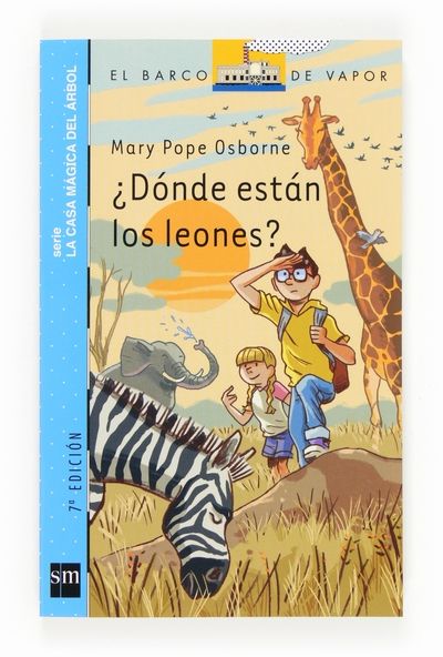 PASAJES Librería internacional: ¿Dónde están los leones? | Osborne, Mary  Pope | 978-84-675-6335-1