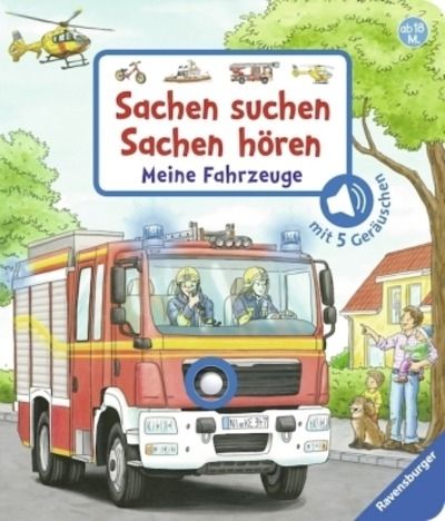 Sachen suchen, Sachen hören: Meine Fahrzeuge, m. Soundeffekten