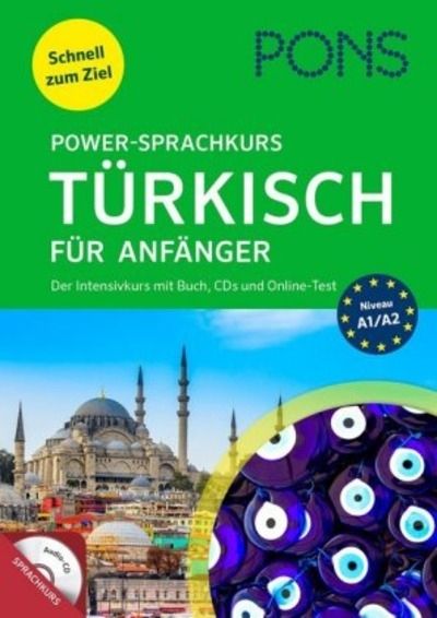 PONS Power-Sprachkurs Türkisch für Anfänger, m. Audio-CDs .   Nivel A1/A2