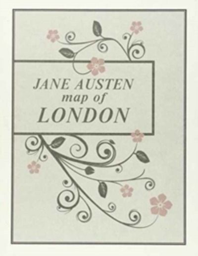 Jane Austen Map of London