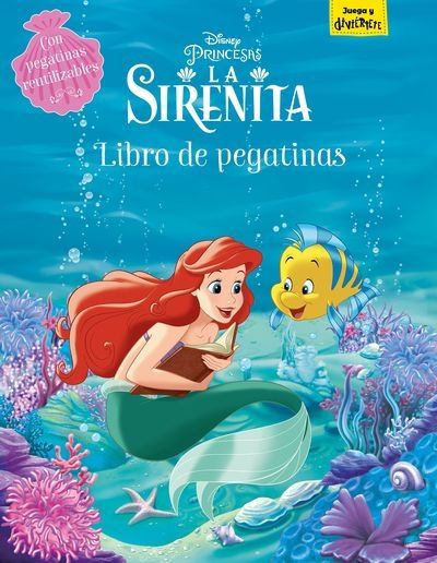 La Sirenita. Libro de pegatinas