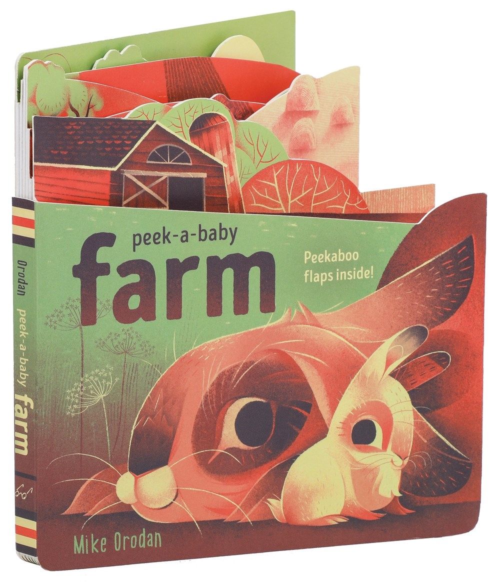 Peek-a-baby: Farm   board book