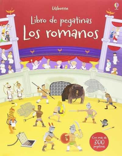 Los romanos. Libro de pegatinas.