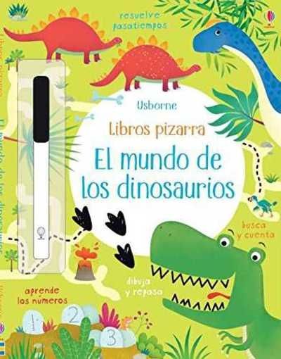 El mundo de los dinosaurios. Libros pizarra