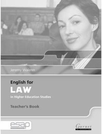English for Law Teacher's book
