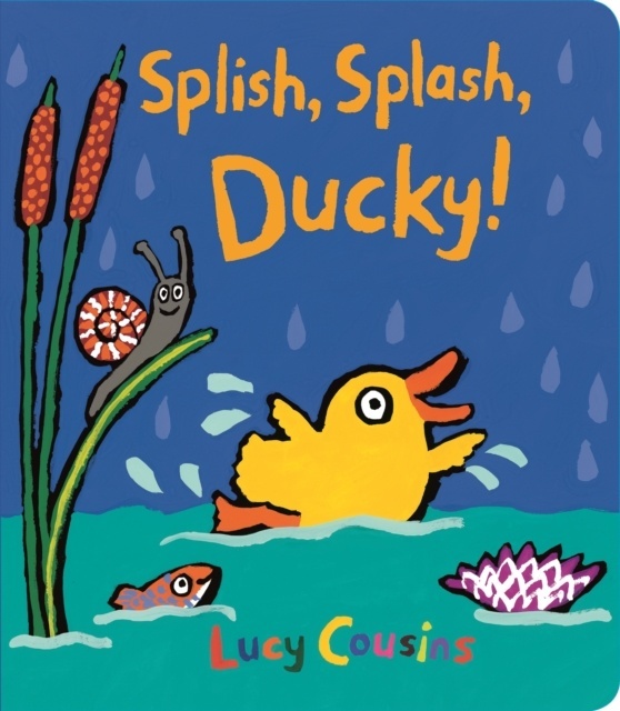 Splish, Splash, Ducky!   board book