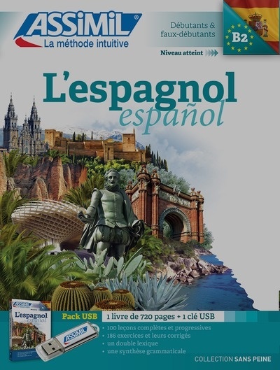 L'espagnol - débutants et faux-débutants B2 (libro + USB)