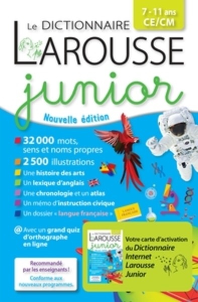 Dictionnaire junior bimedia