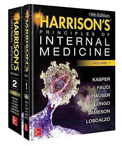 Harrison's Principles of Internal Medicine 19/E (Vol.1 and Vol.2) sustituido por 9781259644030