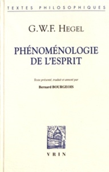 Phénoménologie de l'esprit