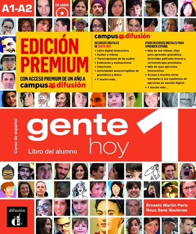 Gente hoy 1 A1-A2 Libro del alumno + CD. Edición PREMIUM