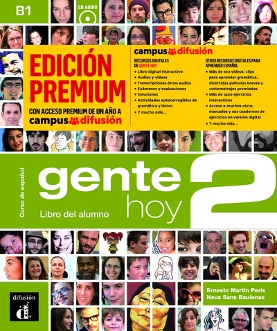 Gente hoy 2 B1 Libro del alumno + CD. Edición PREMIUM
