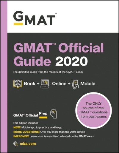 GMAT Official Guide 2020 : Book + Online Question Bank