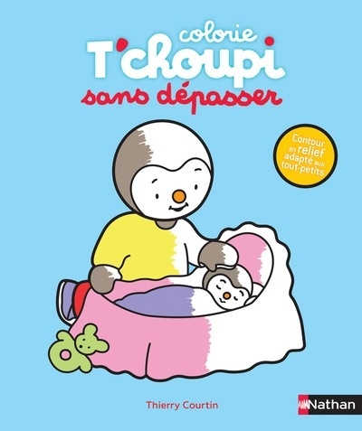 Mes coloriages t'choupi sans depasser - le bébé