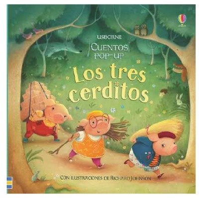 Libro Los Tres Cerditos POP-UP - Editorial Sin Fronteras