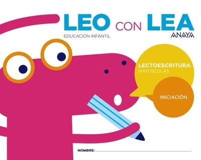 LEO CON LEA. Iniciación. Mayúsculas.