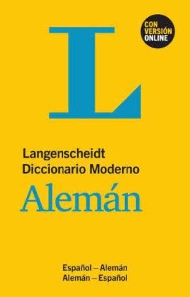 Langenscheidt Diccionario Moderno Aleman .   Langenscheidt Taschenwörterbuch Spanisch. Conversion online