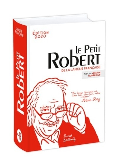 Le Petit Robert de la langue française grand format 2020