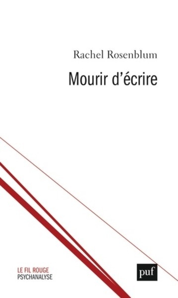 Mourir d'écrire