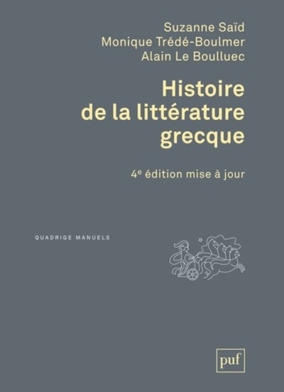 Histoire de la littérature grecque