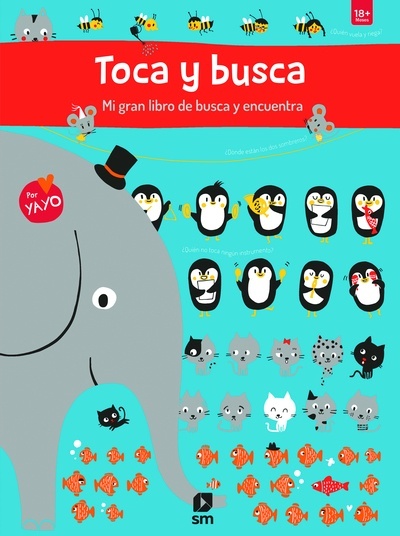 Toca y busca. Mi gran libro de busca y encuentra