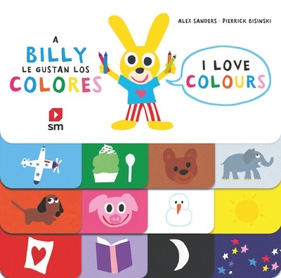 A Billy le gustan los colores. Bilingüe