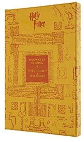 LIBRETA EDICION LIMITADA HARRY POTTER CAJA COLECCIONIS AMARILLO L RAYADA