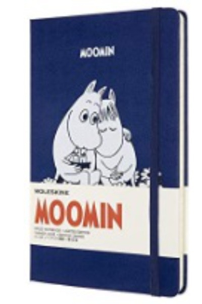 LIBRETA EDICION LIMITADA MOOMIN L AZUL