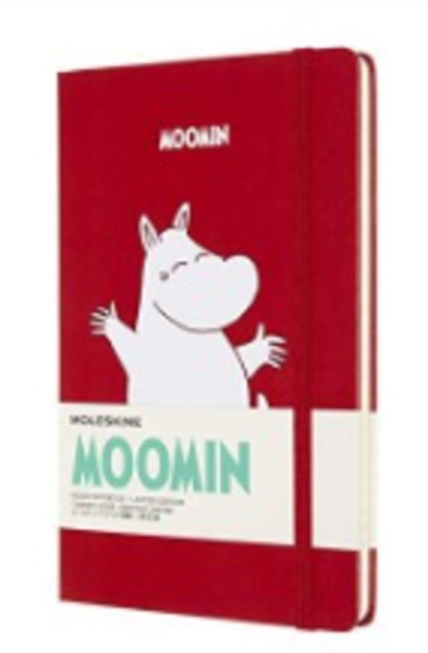 LIBRETA EDICION LIMITADA MOOMIN L ROJO