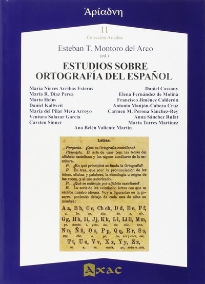 Estudios sobre ortografía del español