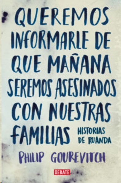 Queremos informarle de que mañana seremos asesinados con nuestras familias