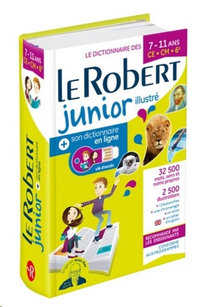 Le robert junior illustre et son dictionnaire en ligne + clé