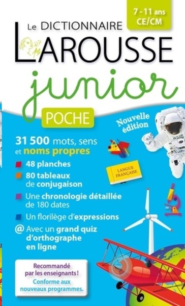 Dictionnaire larousse junior poche