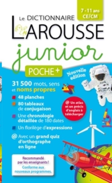 Dictionnaire larousse junior poche plus