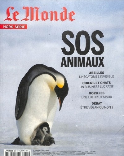 Hors-Série Le  Monde 65 SOS Animaux