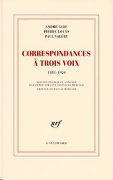 Correspondances à trois voix, 1888-1920