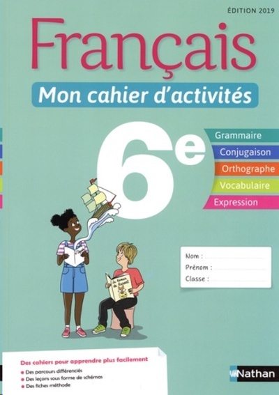 Français 6e Mon cahier d'activités