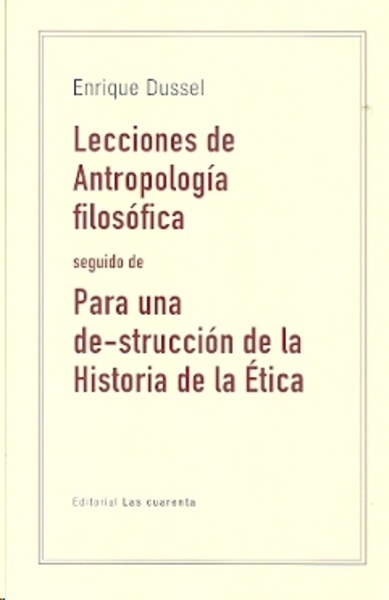 Lecciones de Antropología filosófica