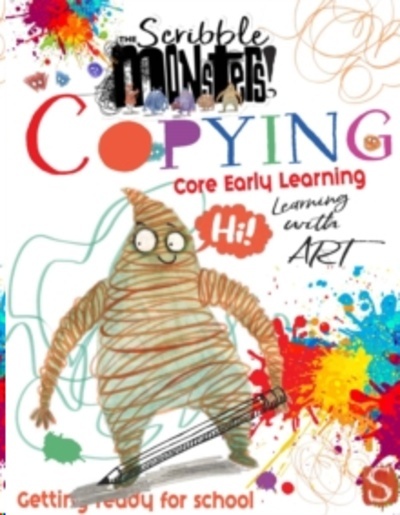 The Scribble Monsters Copying Activity Book