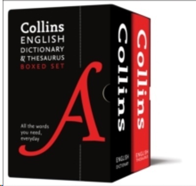 Collins English Dictionary and Thesaurus Boxed Set