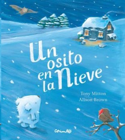 Un osito en la nieve