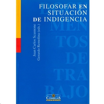 Filosofar en situación de indigencia