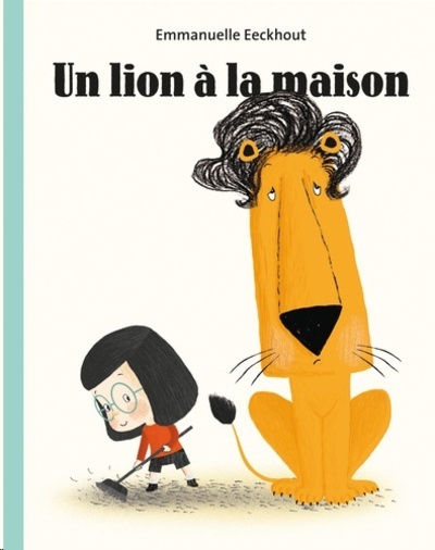 Un lion à la maison