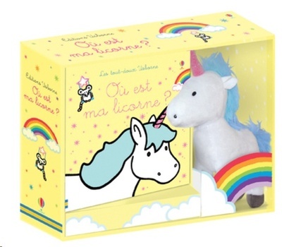 Coffret Où est ma licorne ? - Contient 1 livre et 1 peluche