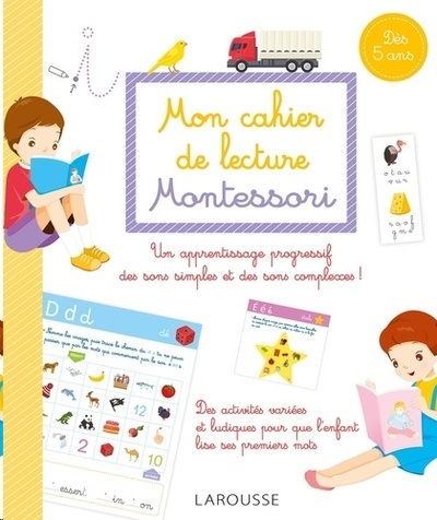 Mon cahier de lecture Montessori